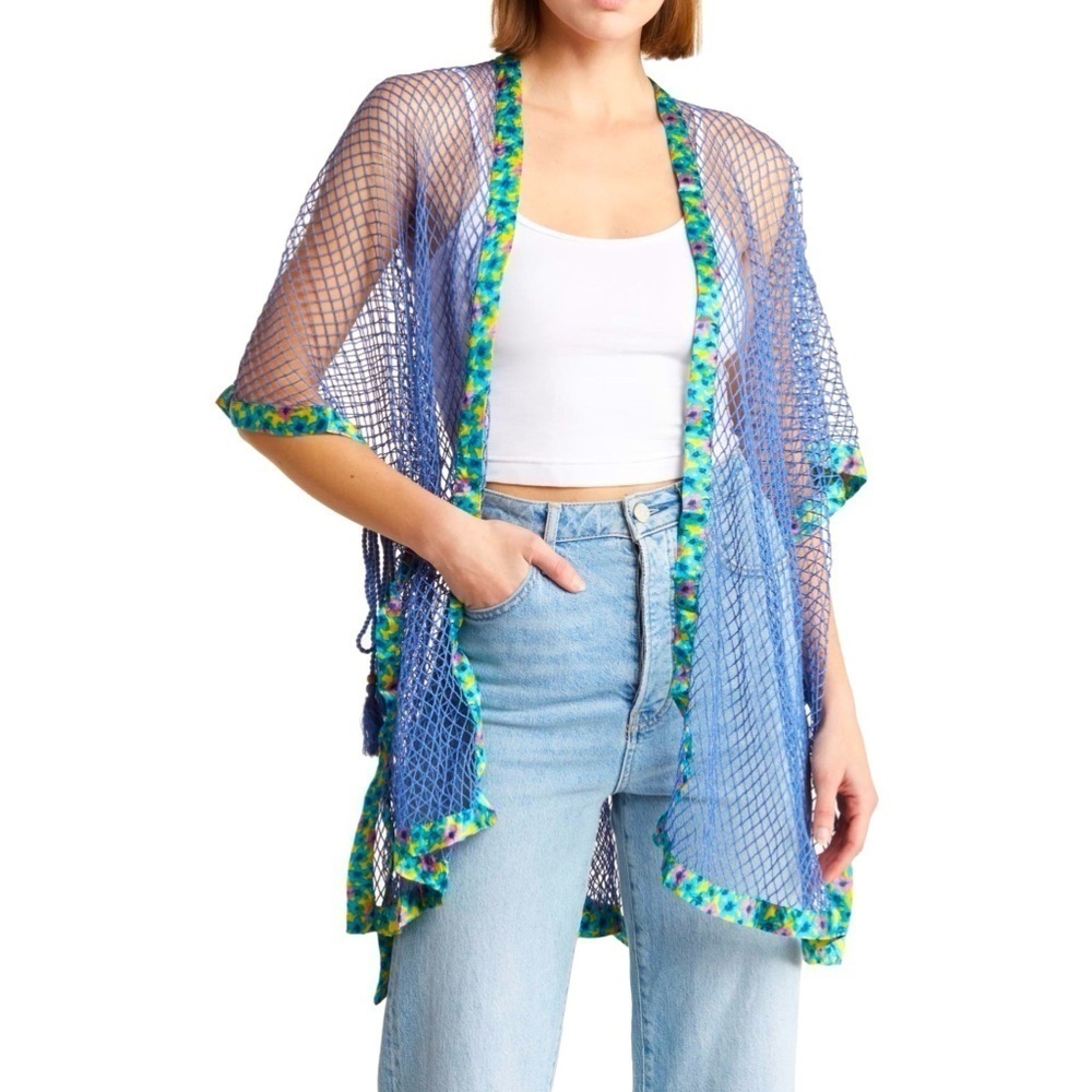 🆕 Steve Madden - Open Weave Topper (Blue)